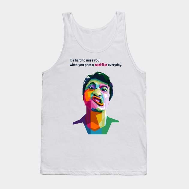 Selfie addict need rehab Tank Top by Alkahfsmart